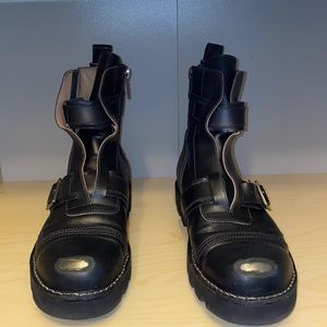 COPY - Diesel Dopper leather pit boots